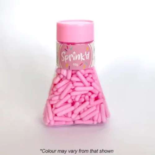 Sprink'd Rod Sprinkles - Matte Pink - Click Image to Close